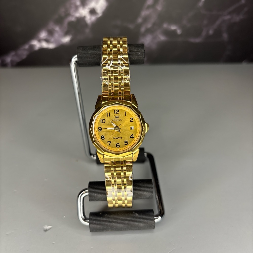 Olevs Gold Women's Quartz Bracelet Watch